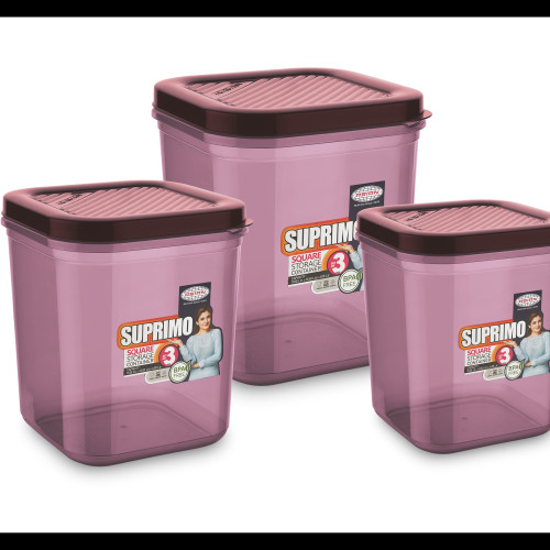 Supremo Storage Containers Set of 3
