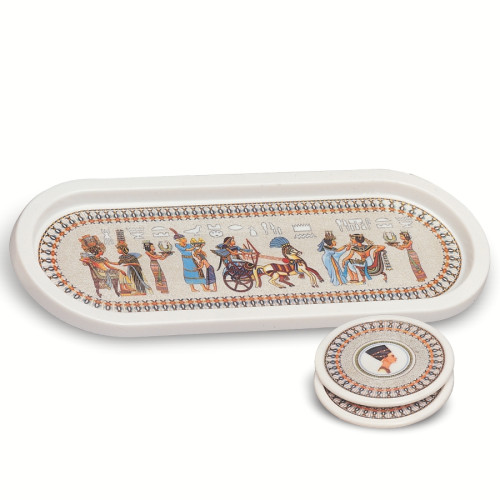 Companion Tray With Coaster