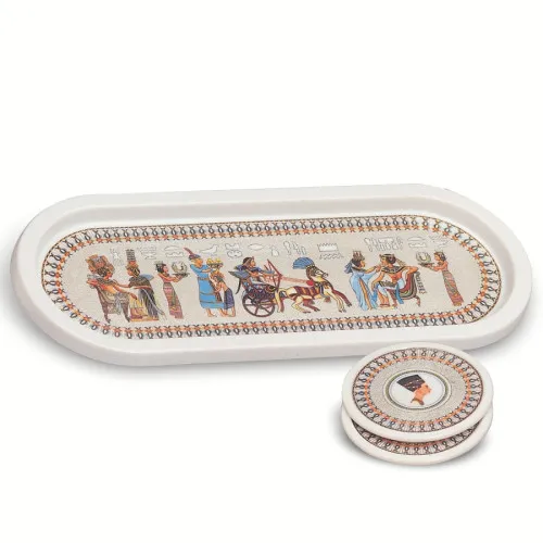 Companion Tray With Coaster