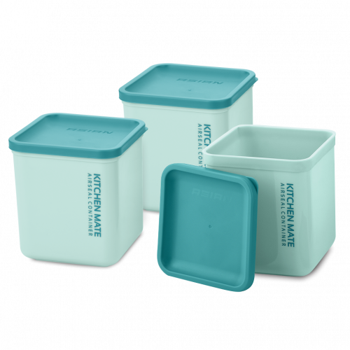 Kitchen Mate Airseal Container Set of 3
